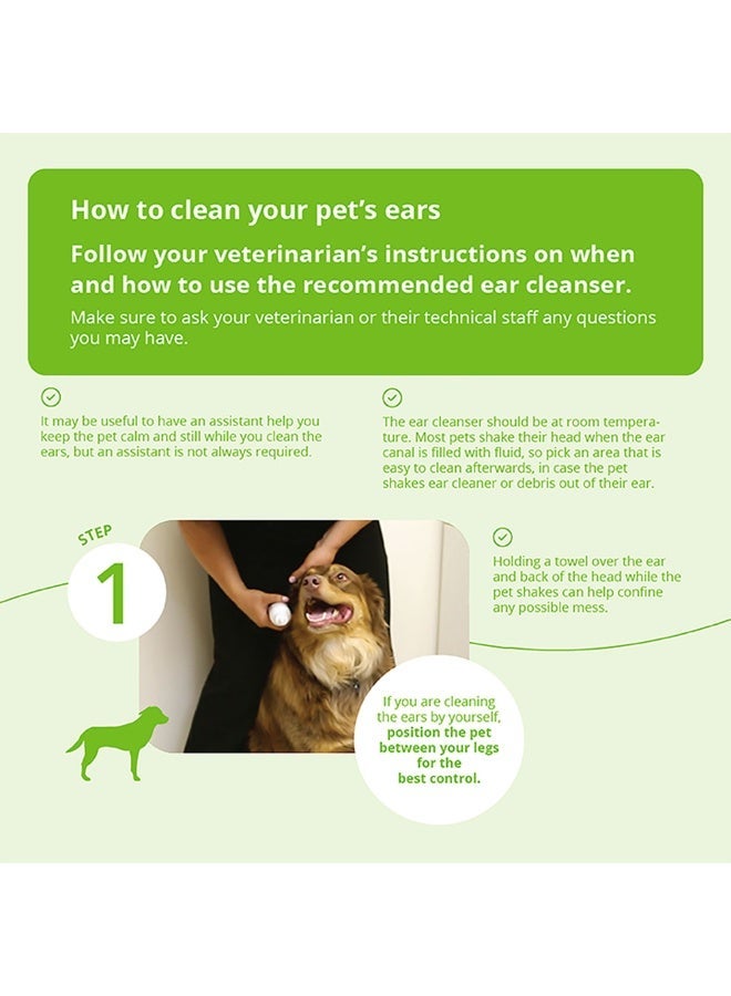 DECHRA TrizEDTA Flush Ear & Skin Cleansing Solution for Dogs & Cats 118 ml – Antimicrobial Gentle Clean From Varmacy - Image 5